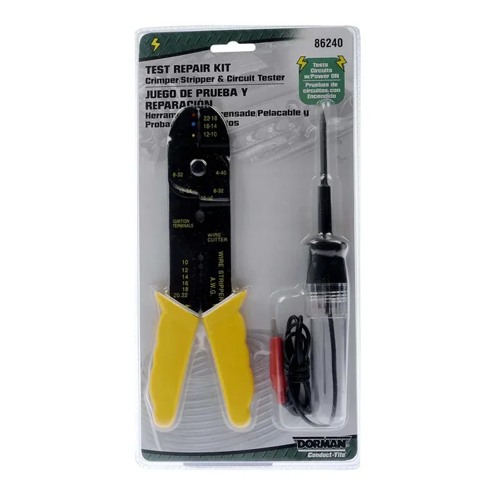 Dorman Circuit Tester and Wire Crimper/Stripper, 1 Kit