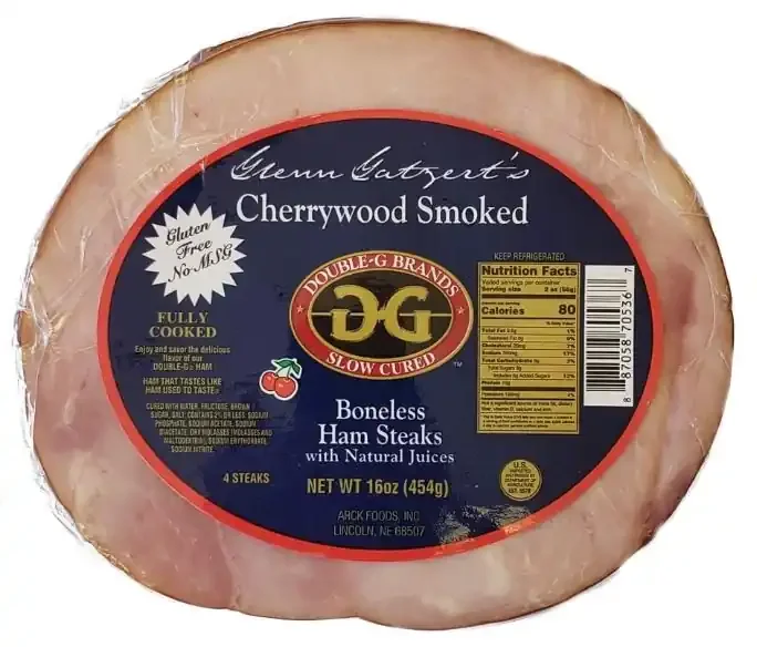 Double G Cherrywood Ham Steak