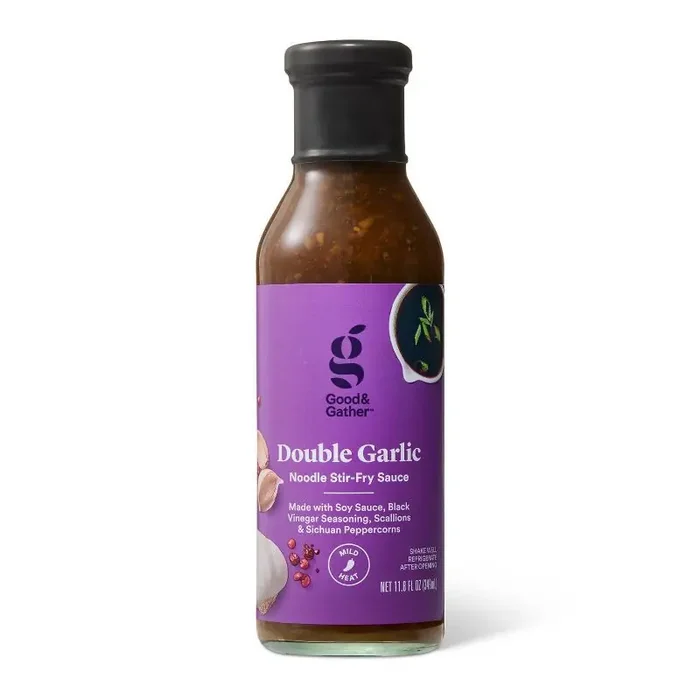 Double Garlic Noodle Stir Fry Sauce – 12 fl oz – Good & Gather™