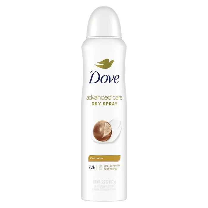 Dove Advanced Care Antiperspirant Deodorant Spray Shea Butter, 3.8 oz