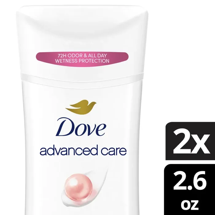 Dove Advanced Care Antiperspirant Deodorant Stick with Pro-Ceramide Technology 2.6 oz 2 pk