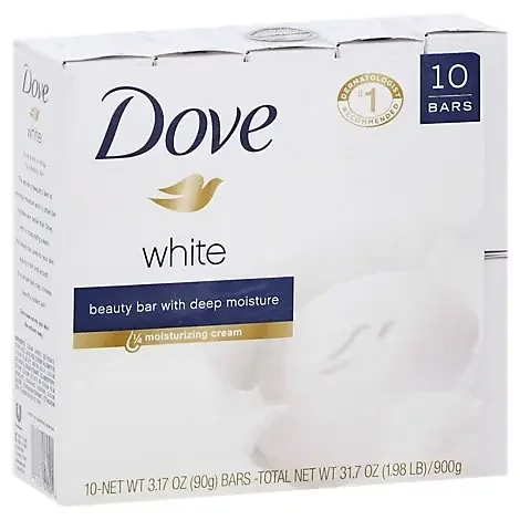 Dove Bar Soap White