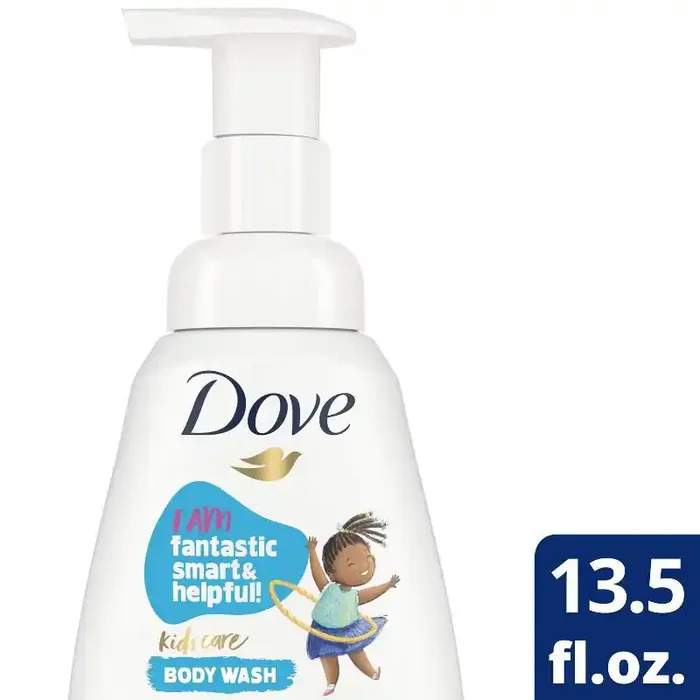 Dove Beauty Kids Care Hypoallergenic Foaming Body Wash Cotton Candy – 13.5 fl oz