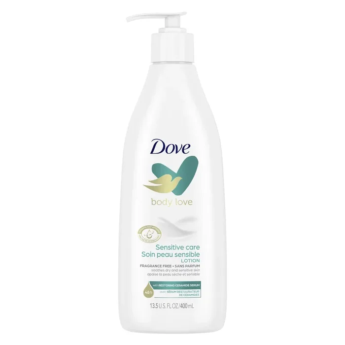 Dove Body Love Fragrance-Free Body Lotion Sensitive Care, 13.5 oz