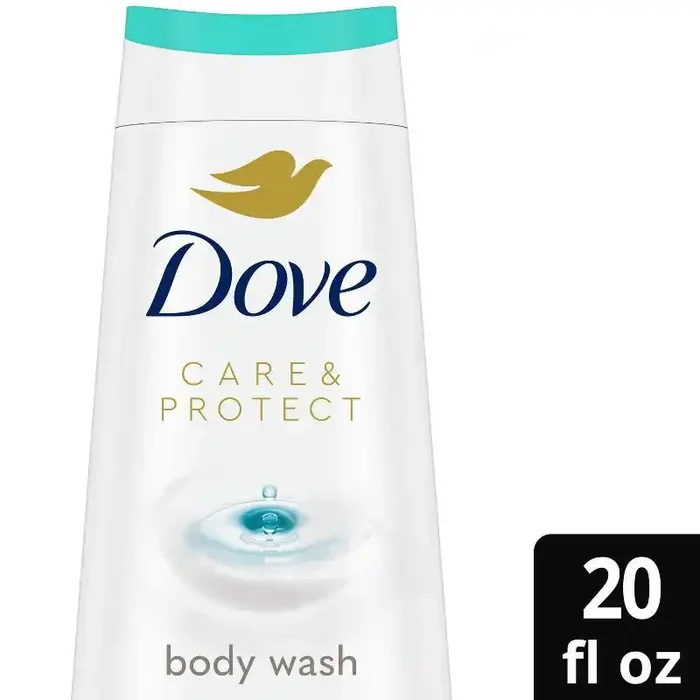 Dove Body Wash Care & Protect Antibacterial, 20 oz