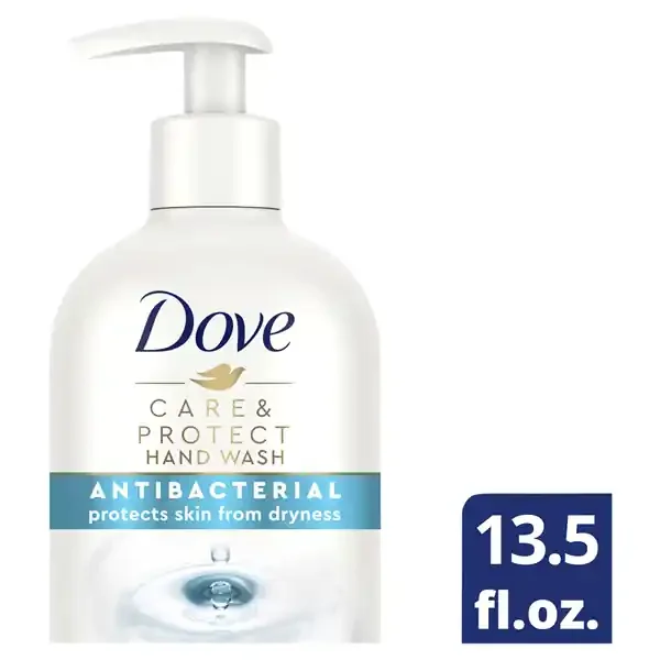 Dove Care & Protect Hand Wash Antibacterial, 13.5oz