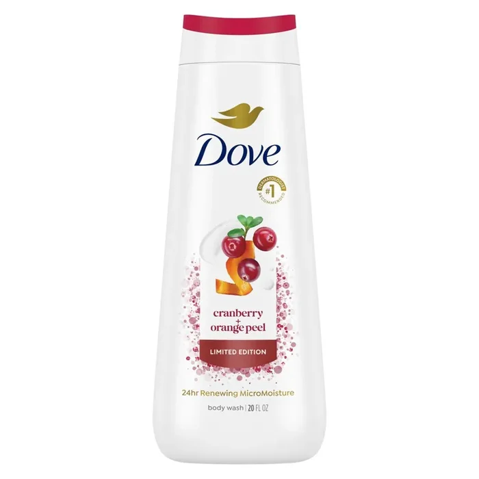 Dove Limited Edition Body Wash – Cranberry & Orange Peel