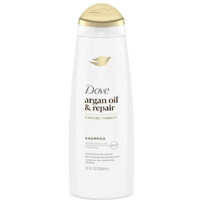 Dove Shampoo Argan Oil & Damage Repair 12 fl oz