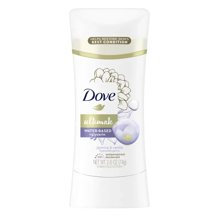 Dove Ultimate Antiperspirant Deodorant Stick Jasmine & Vanilla