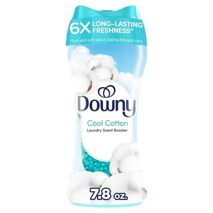 Downy In-Wash Scent Booster Beads, Cool Cotton, 8.6 Oz