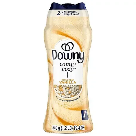 Downy In-wash Softening Booster, Comfy Cozy Toasted Vanilla – 19.4 Oz. – 19.4 OZ