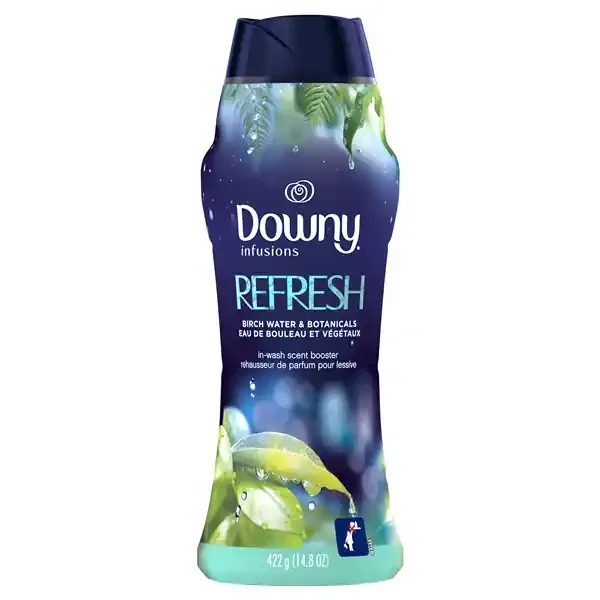 Downy Infusions In-Wash Scent Booster Beads, Refresh, Birch Water & Botanicals, 14.8 oz