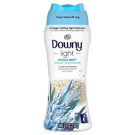 Downy Light In-wash Scent Booster Beads, Ocean Mist – 12.2 Oz