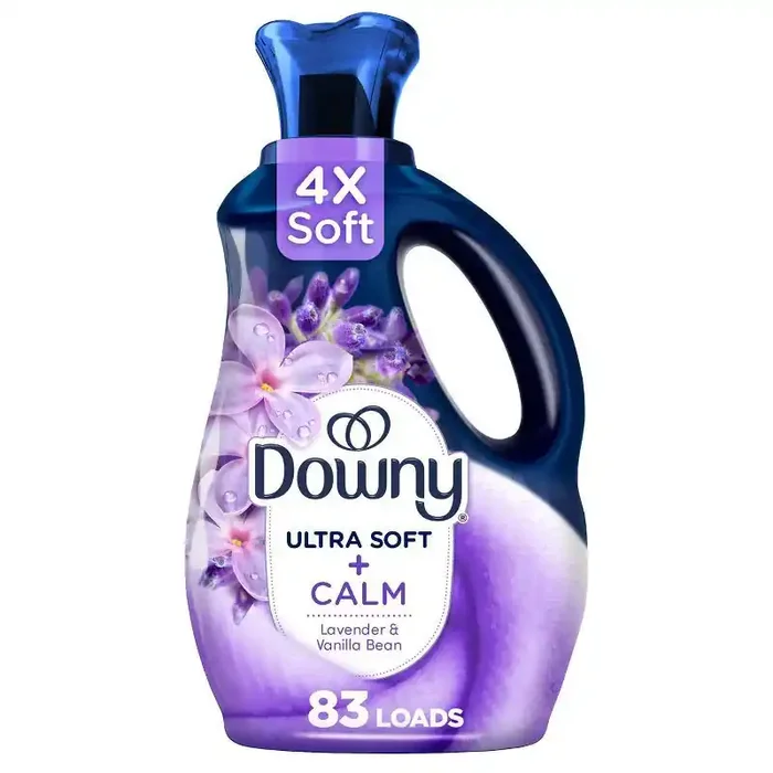 Downy Ultra Soft + Calm Lavender & Vanilla Beans Liquid Fabric Softener – 56 fl oz