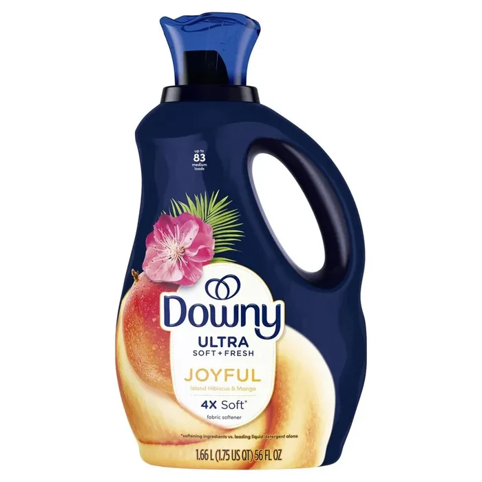 Downy Ultra Soft + Fresh Fabric Softener, 83 Loads – Joyful
