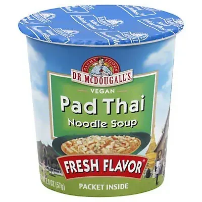 Dr. McDougall‘s Noodle Soup, Vegan, Pad Thai