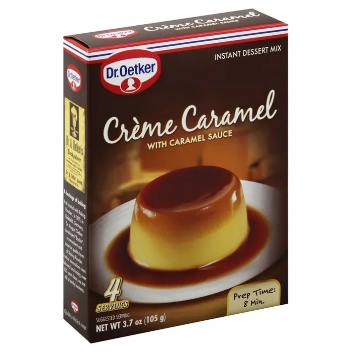 Dr. Oetker Creme Caramel W/Caramel Sauce