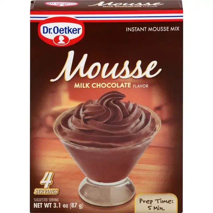 Dr. Oetker Milk Chocolate Mousse Mix – 3.1 oz