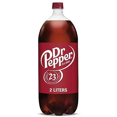 Dr Pepper Soda Bottle – 2 Liter