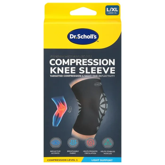 Dr. Scholl‘s Compression Knee Sleeve L/XL 1 ea