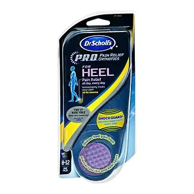 Dr. Scholl‘s Heel Pain Relief Orthotics Men‘s – Size 8-12