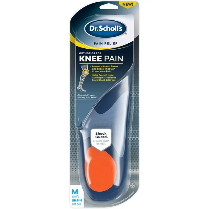 Dr. Scholl‘s Men‘s Orthotics For Knee Pain Size 8-14