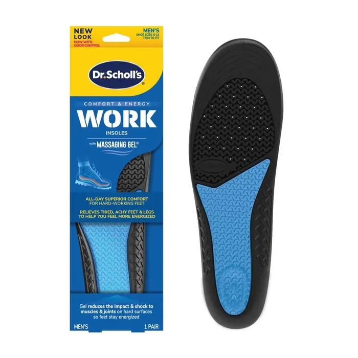 Dr. Scholl‘s Men‘s Work Massaging Gel Advanced Insoles