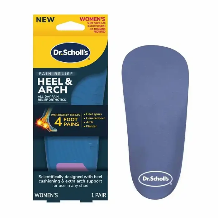 Dr. Scholl‘s Pain Relief Orthotics Insert For Heel Pain For Women – Size 6-10