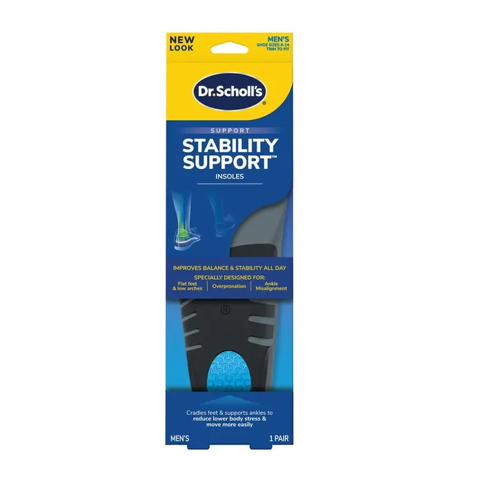 Dr. Scholl‘s Stabilizing Support Men‘s 8-14 Insoles