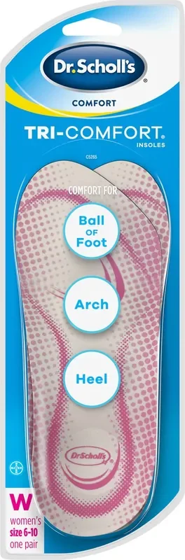 Dr. Scholl‘s Tri-Comfort Women‘s Insoles 1 ea