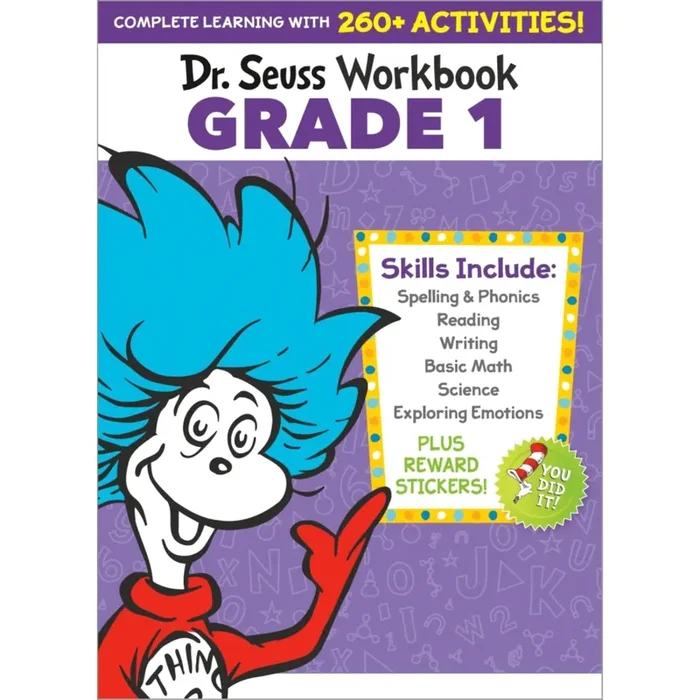 Dr. Seuss Workbook Grade 1 By Dr Seuss