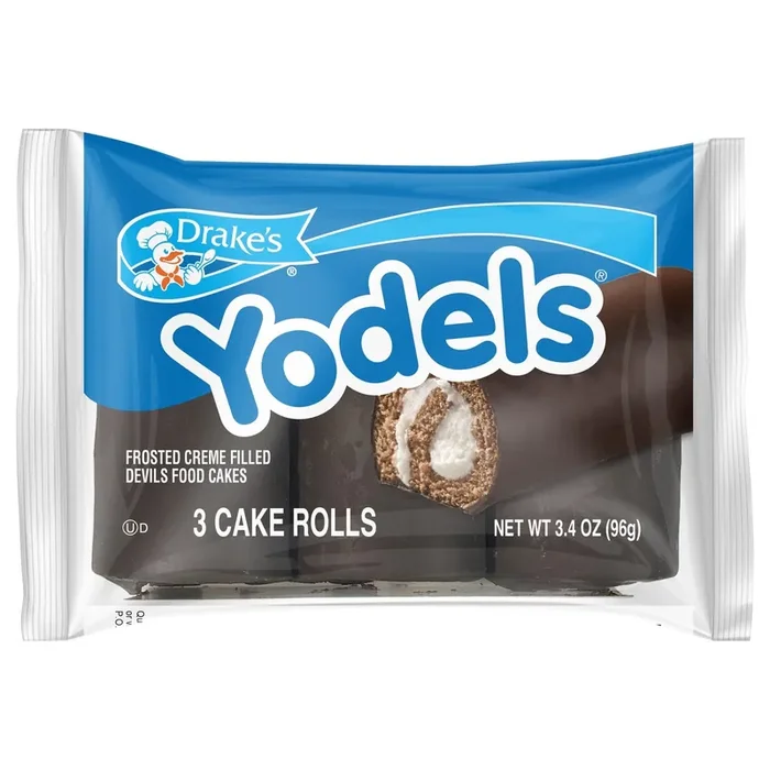 Drake‘s Cakes, Drake‘s Snack YODELS cakes (wrap)