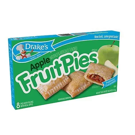 Drakes Apple Fruit Pie – 18.04 Oz