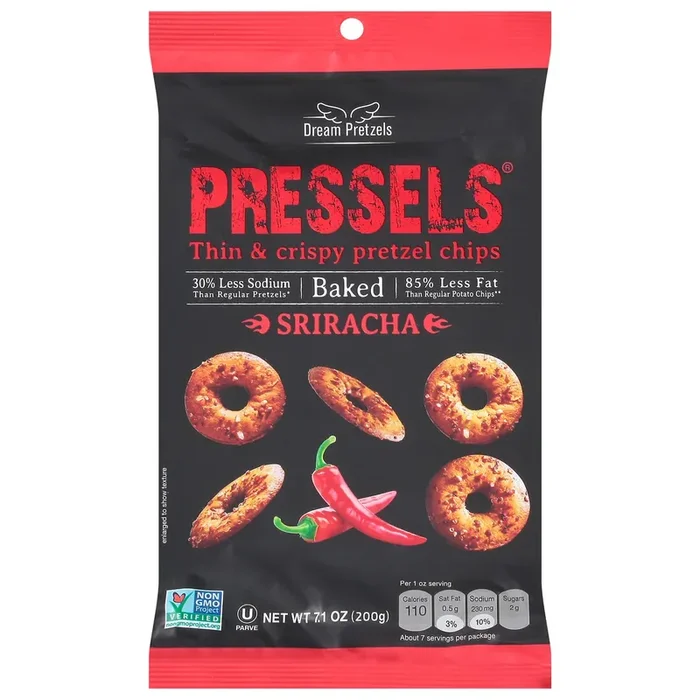 Dream Pretzels Sriracha Pretzel Chips 7.1 oz