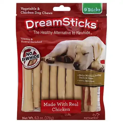 Dreambone Dog Chews Vegetable & Chicken Dreamsticks
