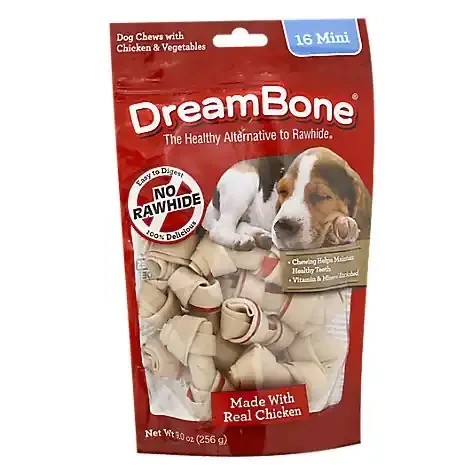 Dreambone Dog Chews Vegetable & Chicken Mini