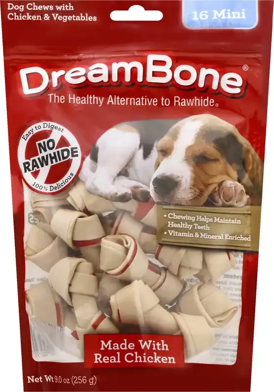 Dreambone Vegetable And Chicken Chews, 16 Ct