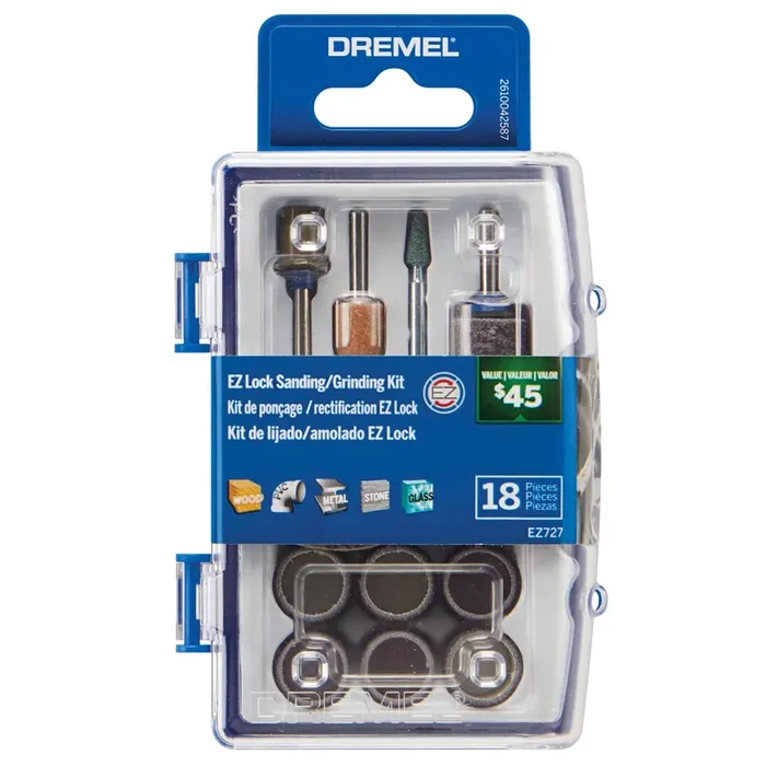 Dremel Multi-Grit 18 -Piece Set Set Multipurpose Accessory kit Set