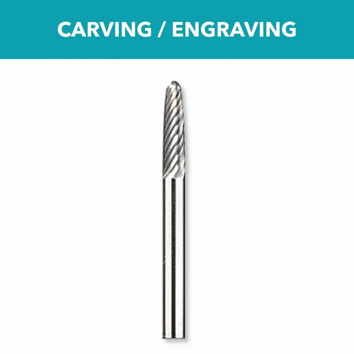 Dremel Tungsten carbide 1/8-in Cutting Bit Accessory