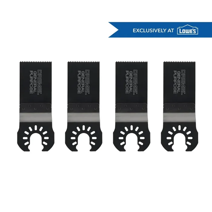 Dremel Universal True Fit 4 -Pack Bi-metal Oscillating Tool Blade