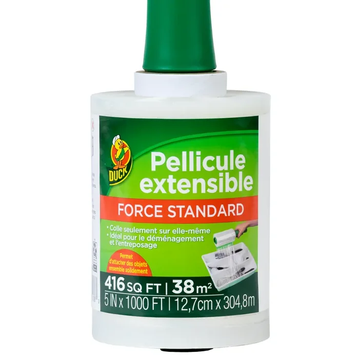 Duck Brand 5In X Stretchwrap Spin Handle