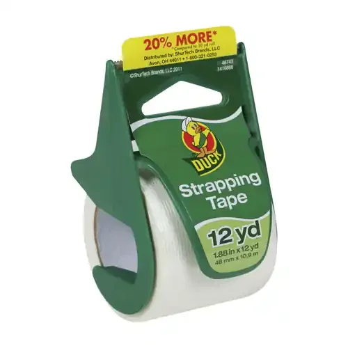 Duck Brand General Purpose Strapping Tape with Dispenser