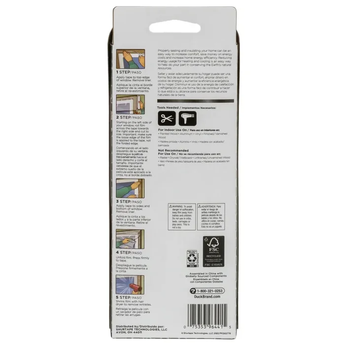 Duck Max Strength Indoor Heavy Duty Window Kit