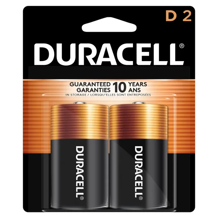Duracell Batteries Alkaline 2 Pack