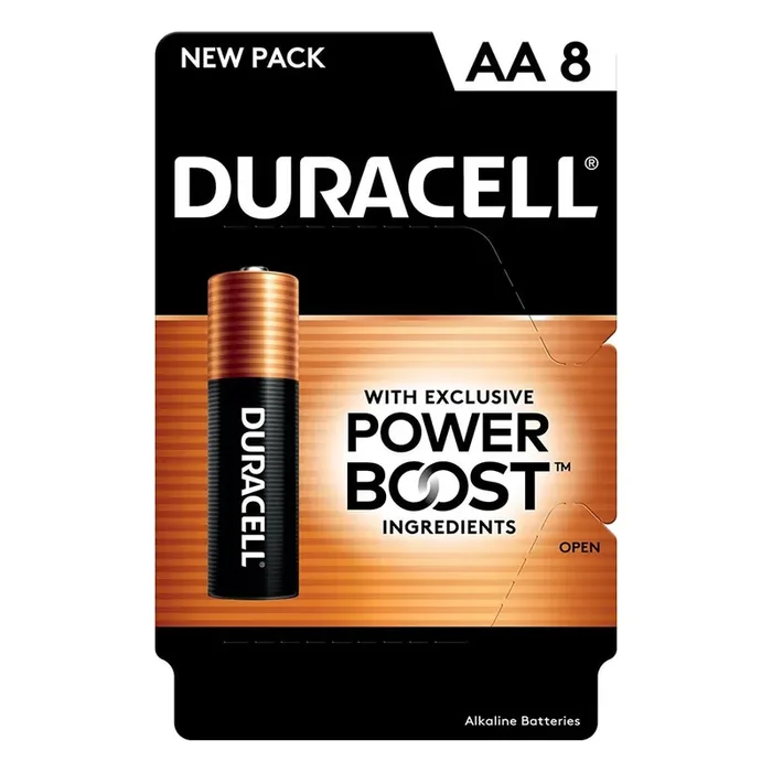 Duracell Coppertop Alkaline AA Batteries ( 8 -Pack)