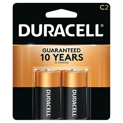 Duracell Coppertop C Alkaline Batteries