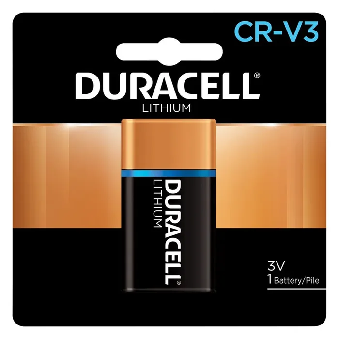 Duracell CR-V3 3V Lithium Battery 1 ea