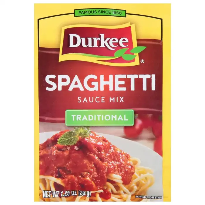 Durkee Spaghetti Sauce Mix Tradition