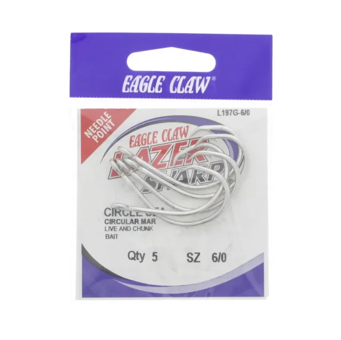 Eagle Claw Lazer Sharp Circle Sea, 6/0