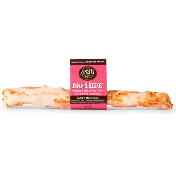 EARTH ANIMAL DOG NO-HIDE SALMON 11 INCHES